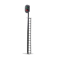 1:87 Railway Train Signal Traffic Light Dollhouse Accessory Hobby Building Model 1