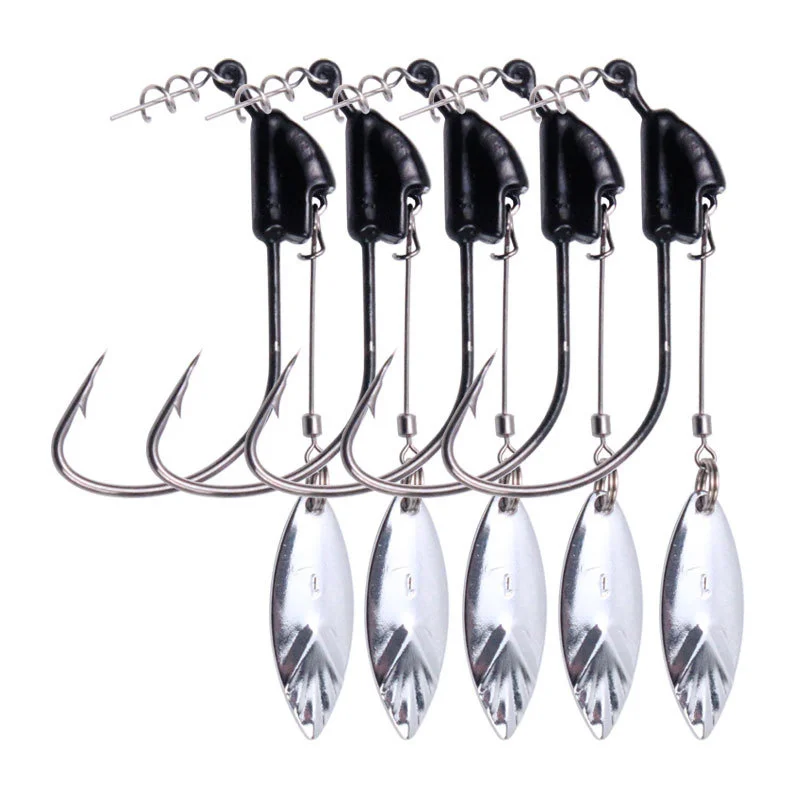 Jig Head Fish Hook Fishhook Fishhooks Spinner Fishhook Jig Head