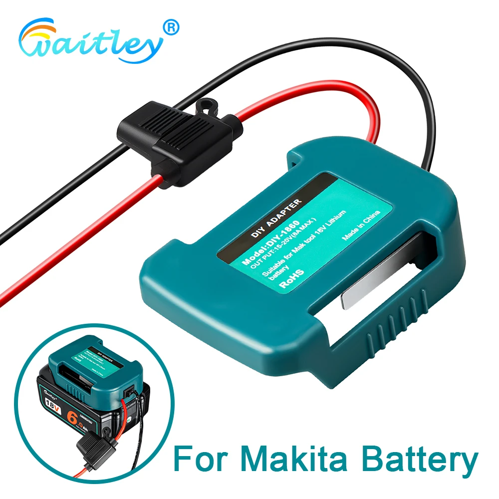 External Battery Adapter Converter For Mt Makita 14v/18v Battery Diy