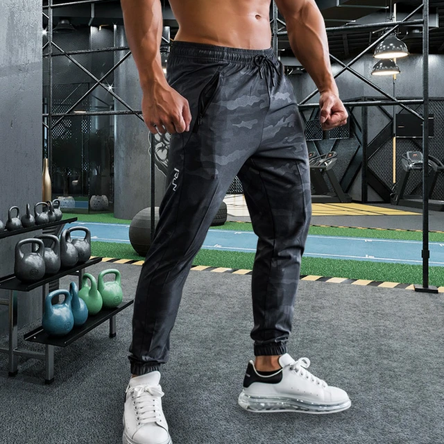 Pantalon de Sport Pantalon Fitness Gym Hommes Survêtement Homme
