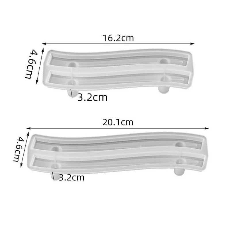 2Pcs Handle Mold