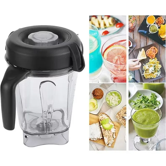 Récipient de mixeur de 64 oz compatible avec Vitamix 750, pièces de rechange pour mixeur 1