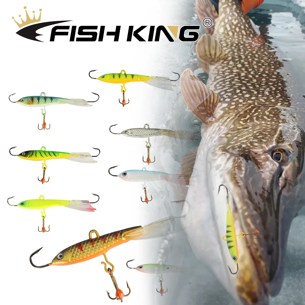 Snel In de naam Verminderen Fishking 1Pcs Winter Ijs Vissen Lokken 12G 15G 30G Vissen Lokken Kunstaas  Wobbler Balancer Voor vissen Karper Snoekbaarzen Pike| | - AliExpress