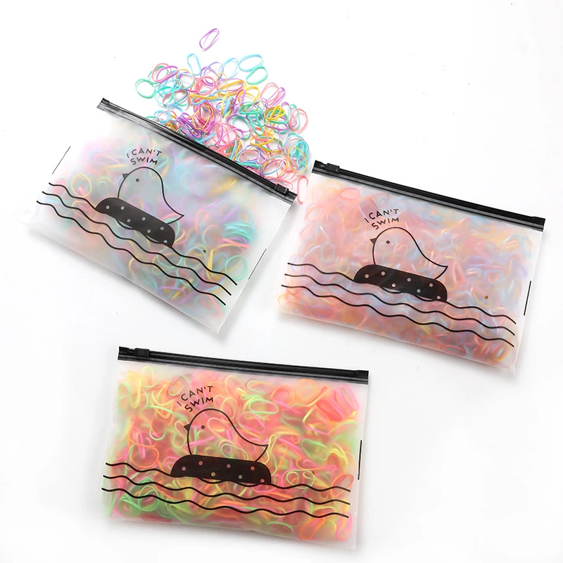 Baby Elastic Rubber Hair Band גומיות לתינוקות Baby Child Hair