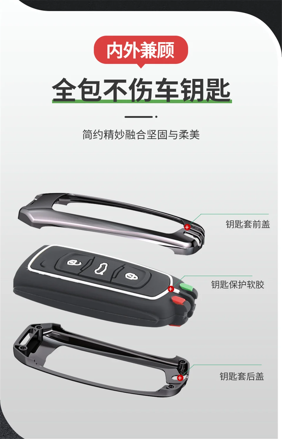 Cover per chiave/telecomando per Geely Atlas Boyue NL3 EX7 Emgrand X7 SUV SUV GT GC9 borui accessori caso chiave a distanza dell'automobile 7 Cover per chiave/telecomando per Geely Atlas Boyue NL3 EX7 Emgrand X7 SUV SUV GT GC9 borui accessori caso chiave a distanza dell'automobile - S35762e18f35f460b8d04d837cf79c80a4