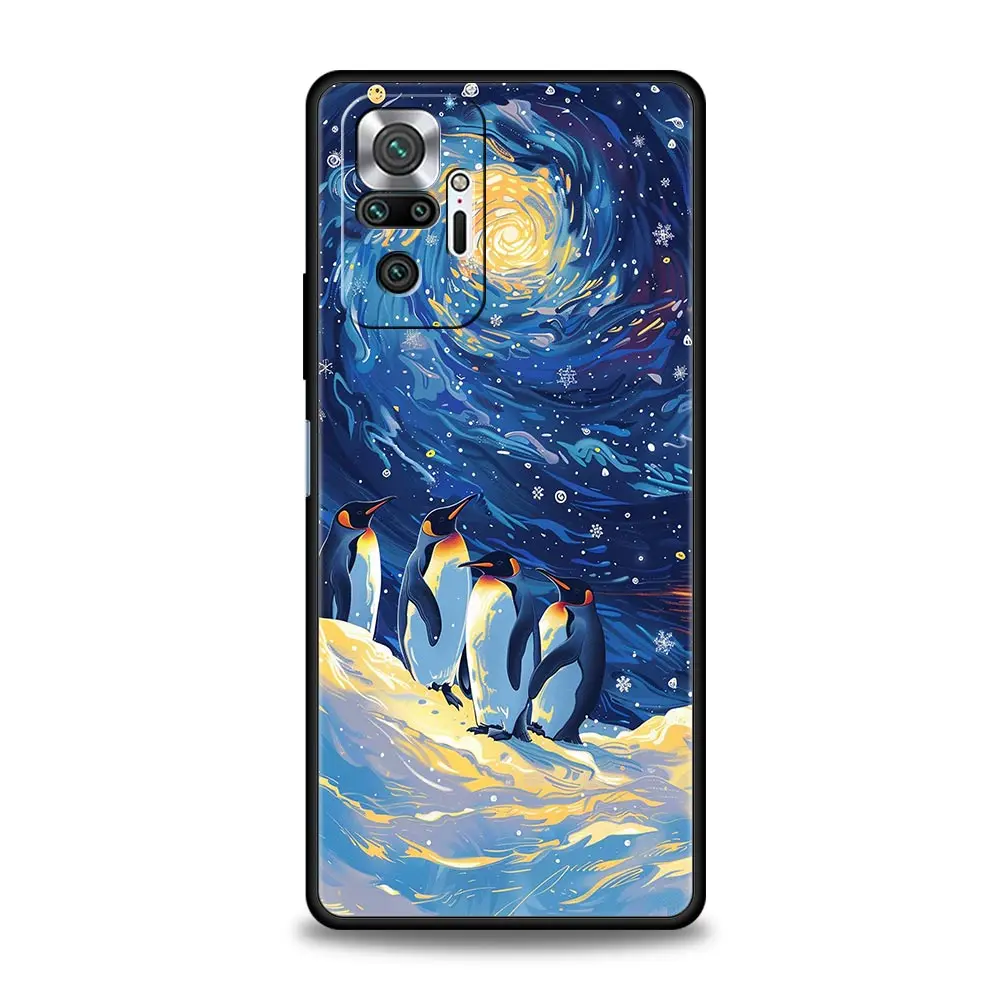Penguin Kawaii Cute Soft TPU Phone Case