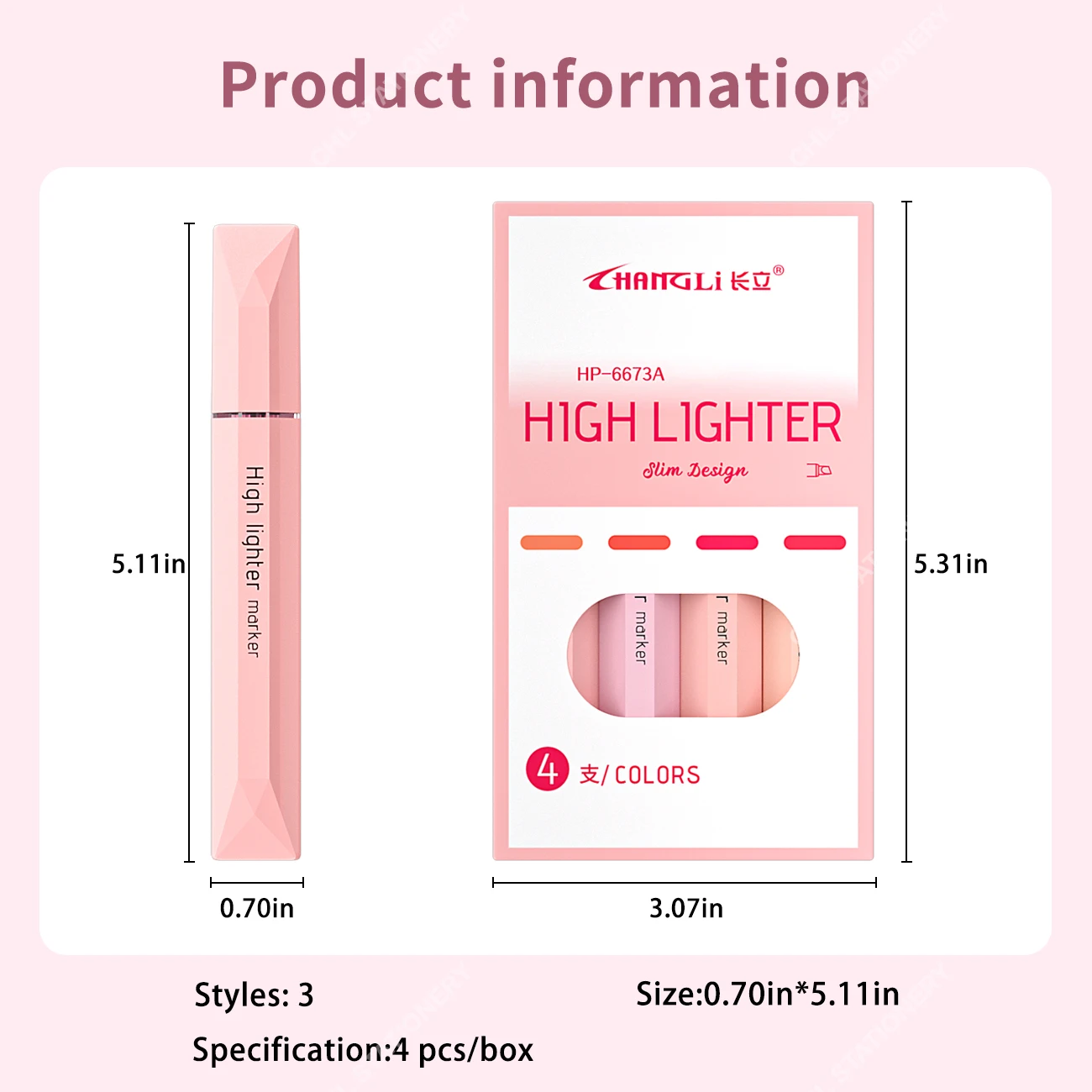 12 Color Highlighter Set 2