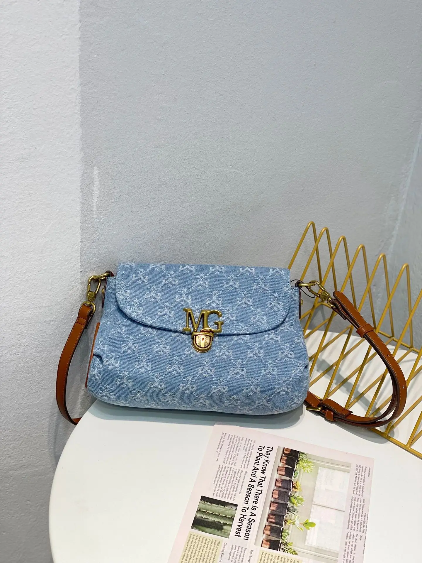 Luxury Denim Handbags Female Blue Jeans Tote Bag New Fashion Versatile  Messenger Bag EW6389 - AliExpress