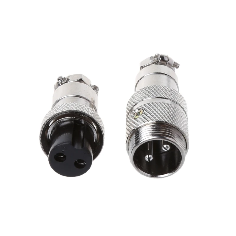 Gx16 Butting Aviation Male Connector Female Plug 2-8 Pin