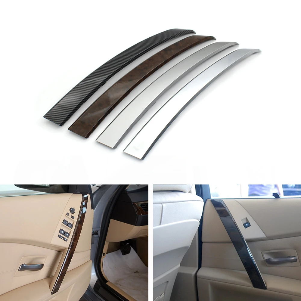 E60 E61 BMW 5 시리즈 M5 2004 2005 2006 용 전면 후면 내부 도어 당김 핸들 트림 커버 교체 51416959333 51416959334