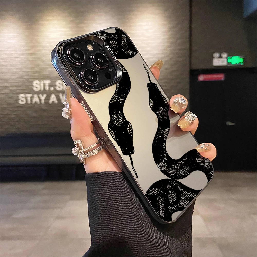 Sleek Laser Hard PC+TPU Phone Case Back Cover