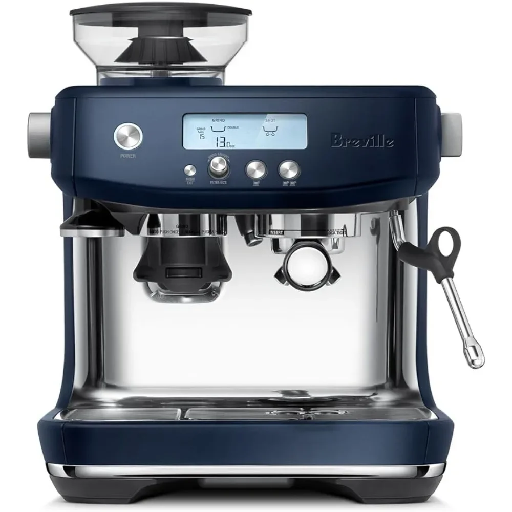 Barista Pro Espresso Machine, Damson Blue, Large