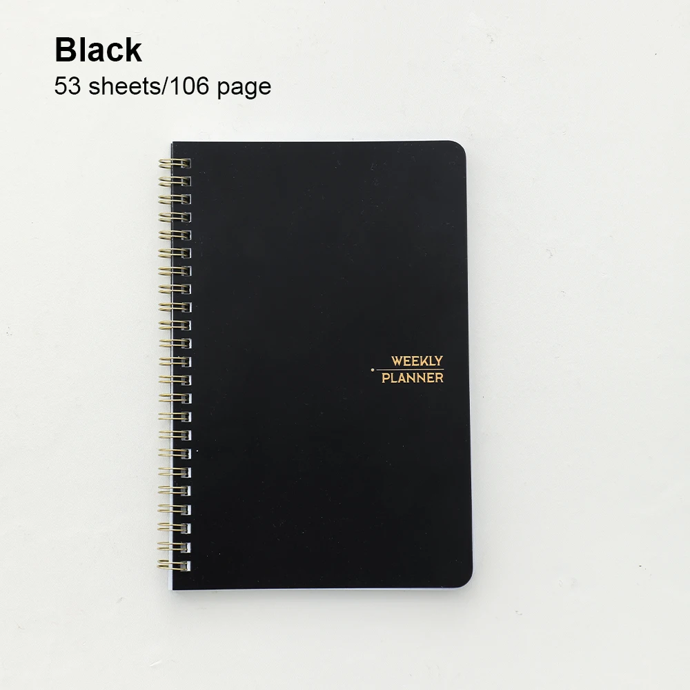Weekly To-Do Planner Notebook with Goal Setting and Habit Tracking