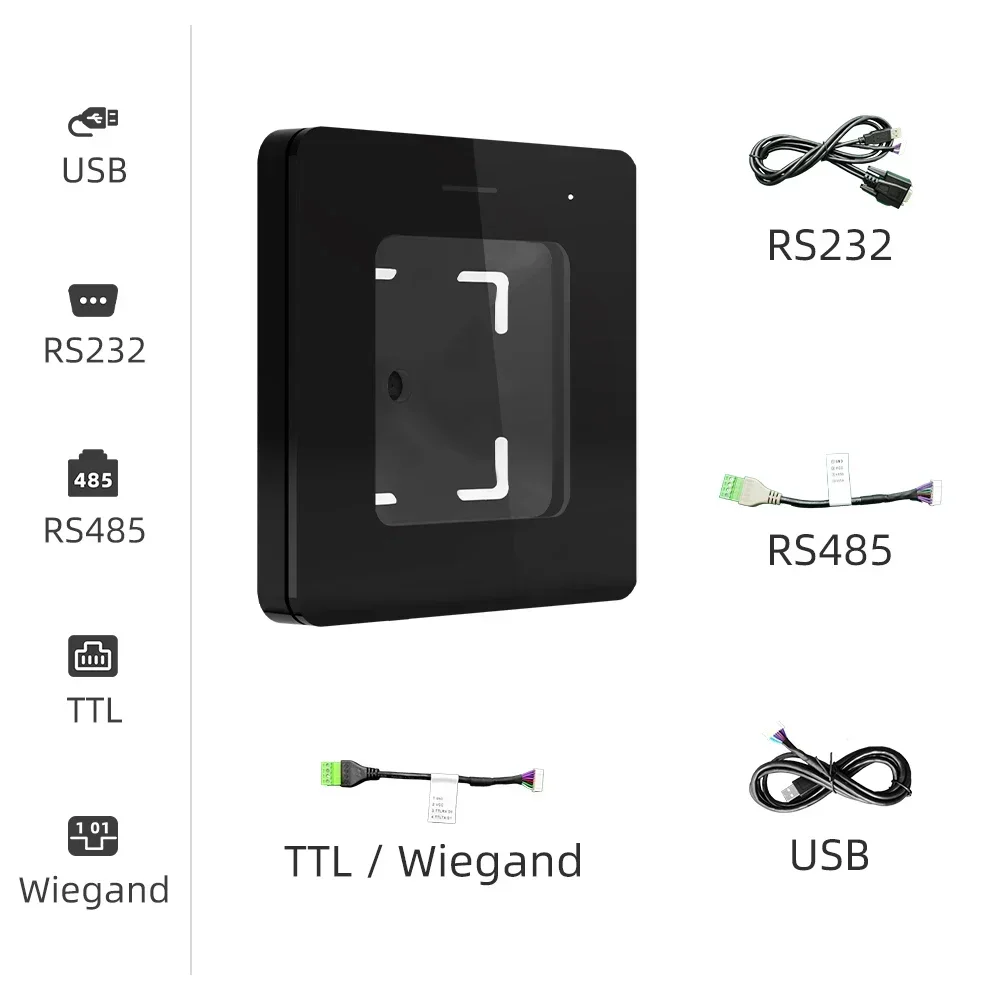 M350 QR 코드 리더 모듈 NFC 스캐너 및 출입문용 제품 (액세스 제어 시스템 스캐닝 애플리케이션용)