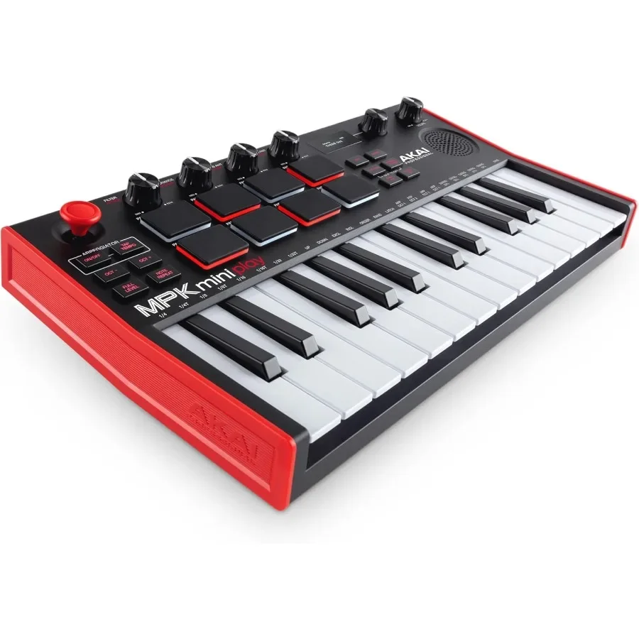 Akai Professional MPK Mini Play MK3 Compact MIDI Keyboard Controller with Builtin Speaker and Integrated Sounds Dynamic Keybed