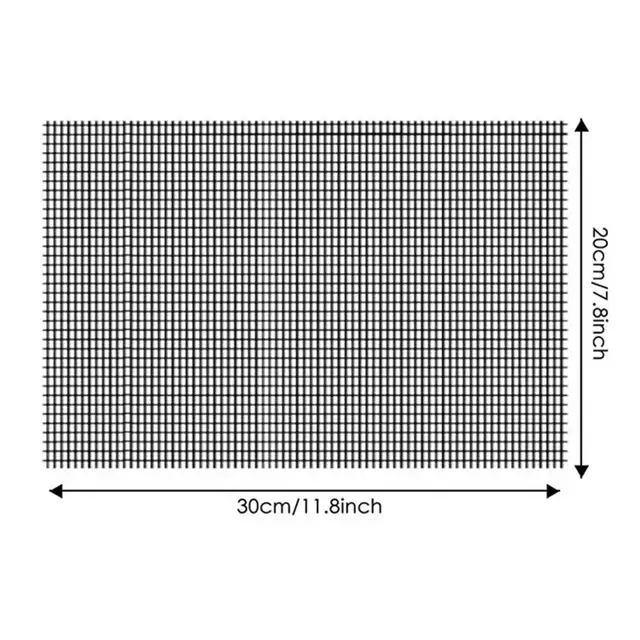 5Db Virágcserép -Szőnyeg Növényi Vízelvezető Képernyők Üvegszál 20X30Cm Erkély Tömítés Virág Edényháló Alsó Rács Szőnyeg - Image 6