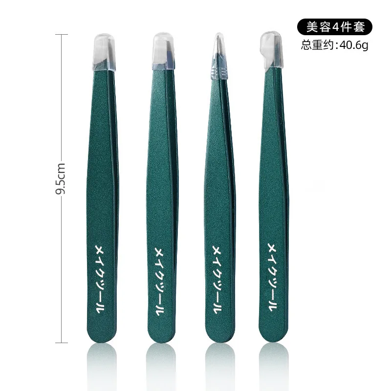 Stainless Steel Eyebrow Tweezers Hair Removal Tool for Eyebrow Easy Shaping Facial Hair Plucking and Eyelash Application