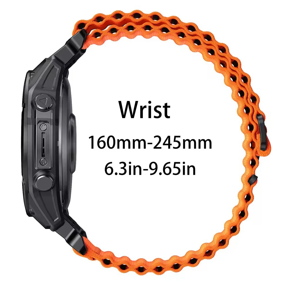 Premium QuickFit Nylon Strap - 26mm/22mm - Versatile Sport Bracelet