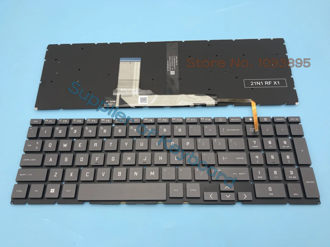 Nuovo Per Tastiera Inglese Per Laptop Hp Victus 16-E Muslimexayp 16Z-E000 Muslimex