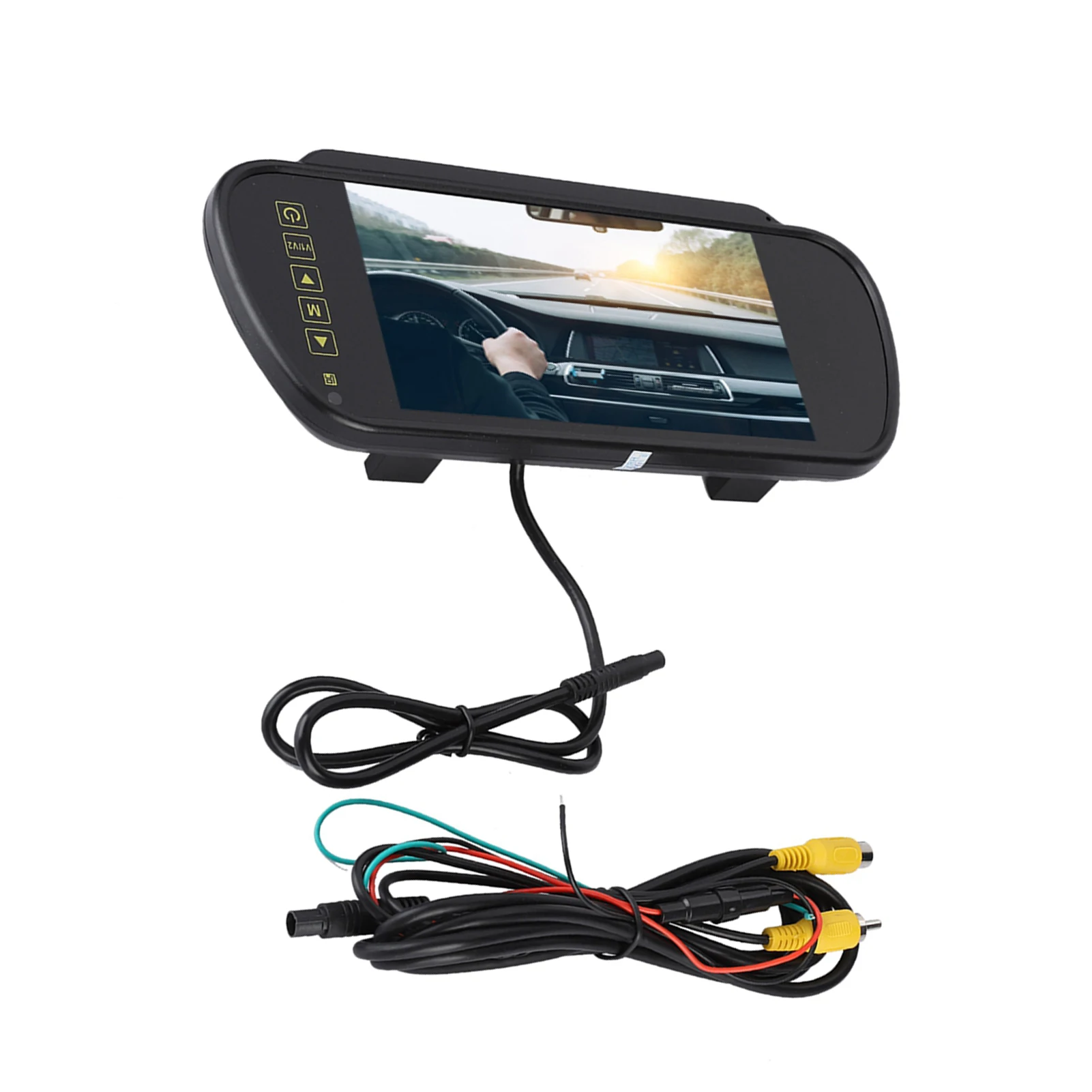 Parking Monitor Rear View Mirror Monitor Rear View Mirror Monitor 7inches LCD Display Backup Camera Monitor for Rear View Camera