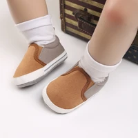 New Girls' Boys' Canvas Shoes Soft Sole Preschool Children's Flat Shoes 0-18M Newborn Leisure Sports Shoes Boys' Flat Shoes 6