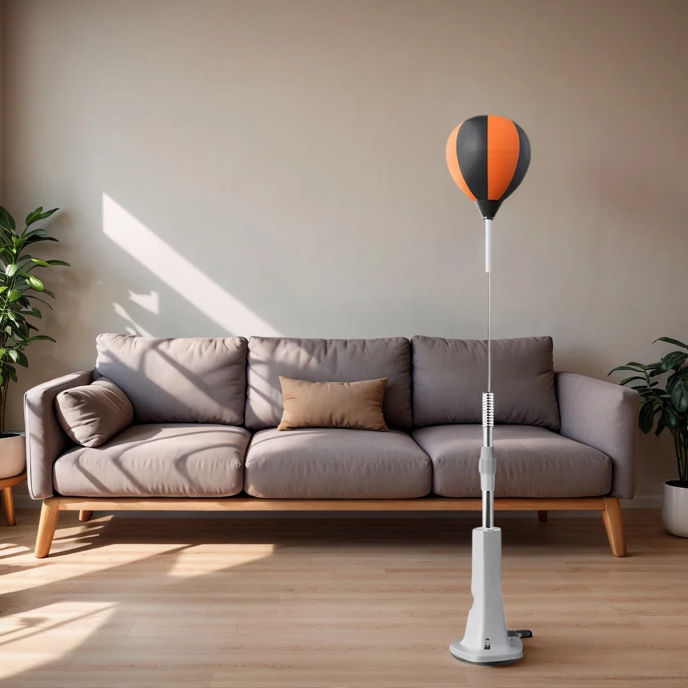 Boxing Bag Height Adjustable Punching Reflex Ball Set Boxing Equipment for Training Boxing Stress Relief & Fitness