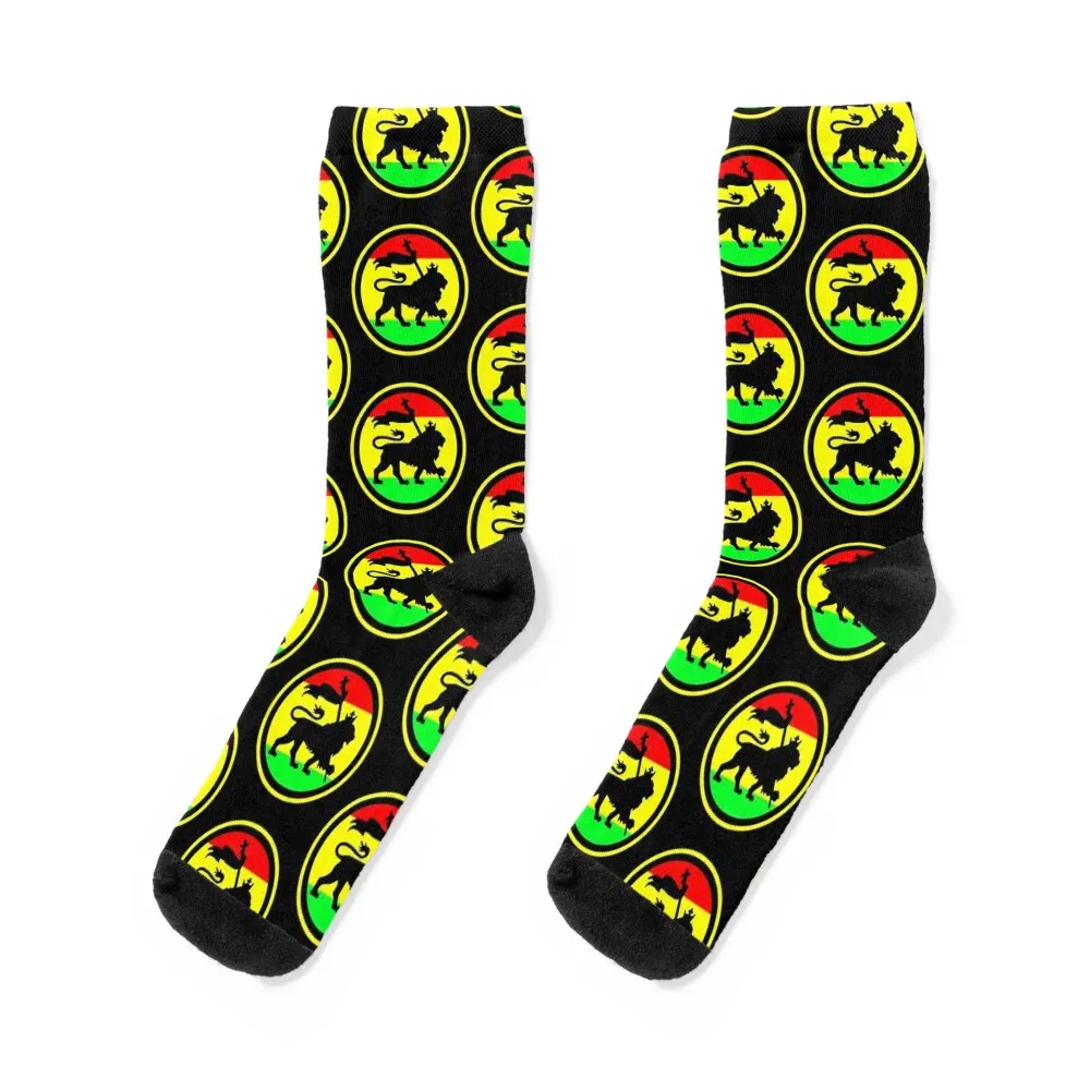 

Rasta Lion Socks custom halloween Women Socks Men's