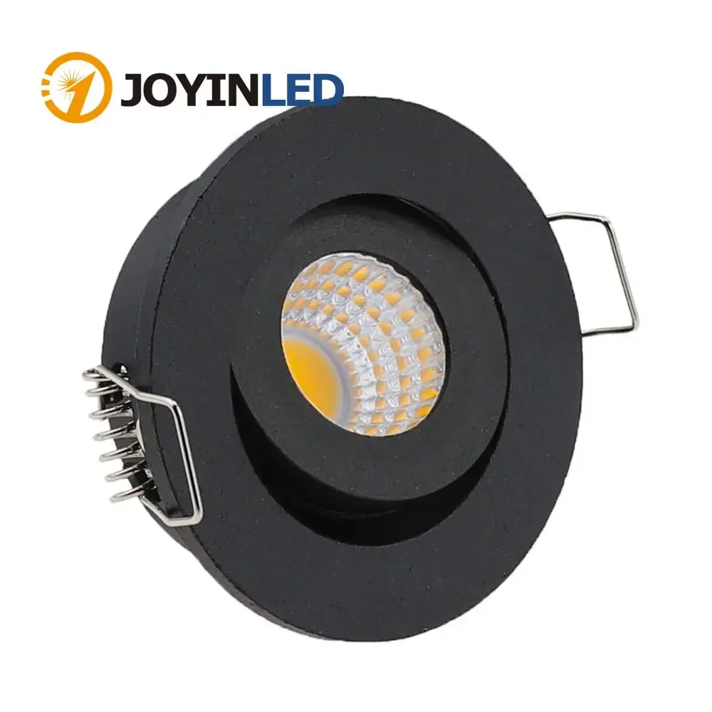 IP65 MINI Recessed LED Waterproof Dimmable COB Downlight Outdoor 3W AC90-260V/DC12V LED Ceiling Spot Light LED Ceiling Lights