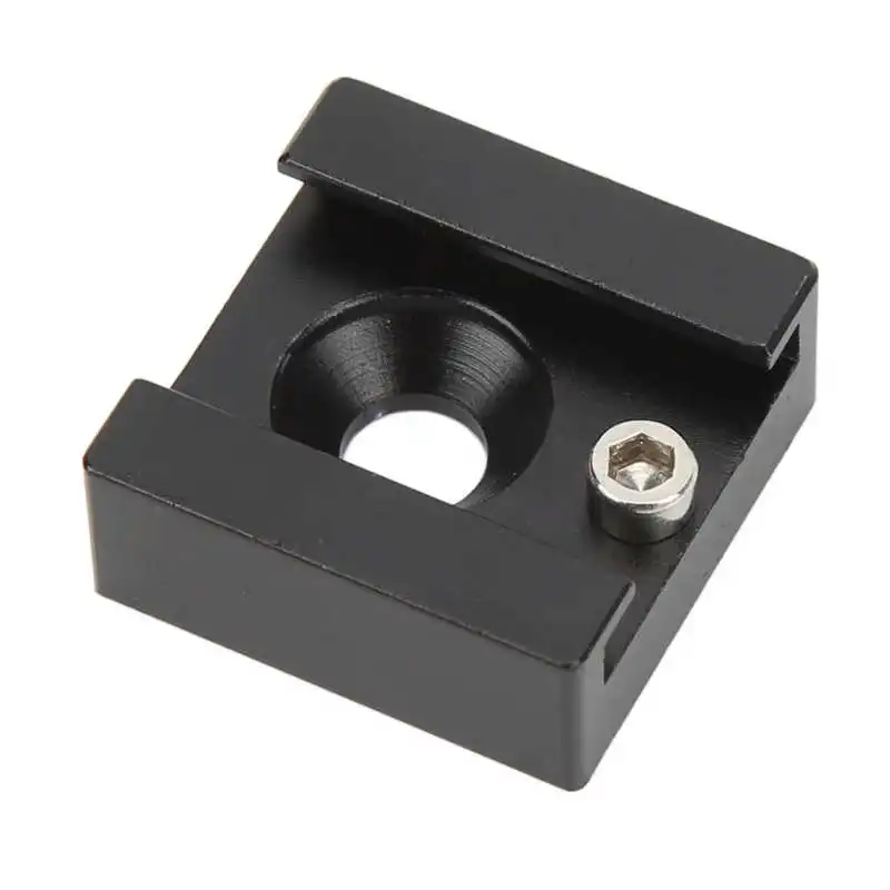 Cold shoe mount CNC processing cold shoe adapter 1/4in screw for device expansion