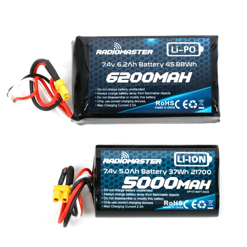 RadioMasterTX12TX16S2S74V5000mAh6200mAhLipoBatteryUniversal