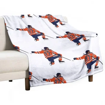 Connor McDavid 던지기 담요, 캠핑 헤어 담요