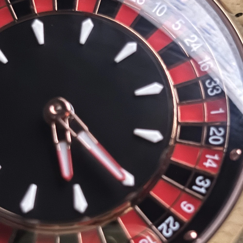 Mechanical Watch Richard Jacob & Co Mens Mechanical Watches Stainless Steel NH35 Wheel Turning Sapphire Glass Watches