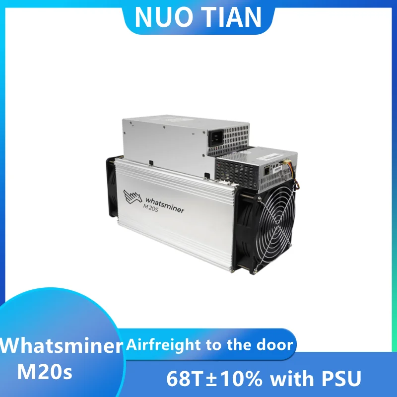 Usato Whatsminer M20S 68T ± 10% Migliore Di Antminer S9 S17 T17E M3 M21S Innosilicon T2T T3 A1066