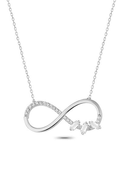 Seagreen fine silver enamel open circle karma eternity necklace with s –  Seaside Harmony Jewelry