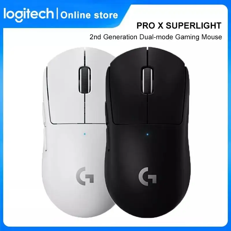 

Игровая мышь Logitech PRO X SUPERLIGHT GPW 2-го поколения, беспроводная мышь 25600DPI, 5 кнопок, HERO 25K датчик