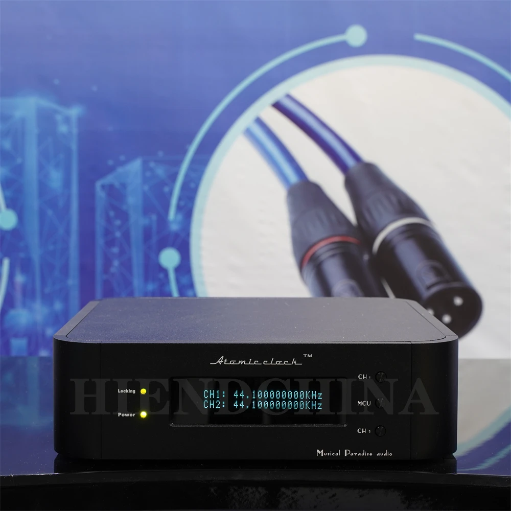 

R-085 Digital WCK RB Word Clock High Precision Cesium Atomic Turntable External Esoteric G0-RB Reference