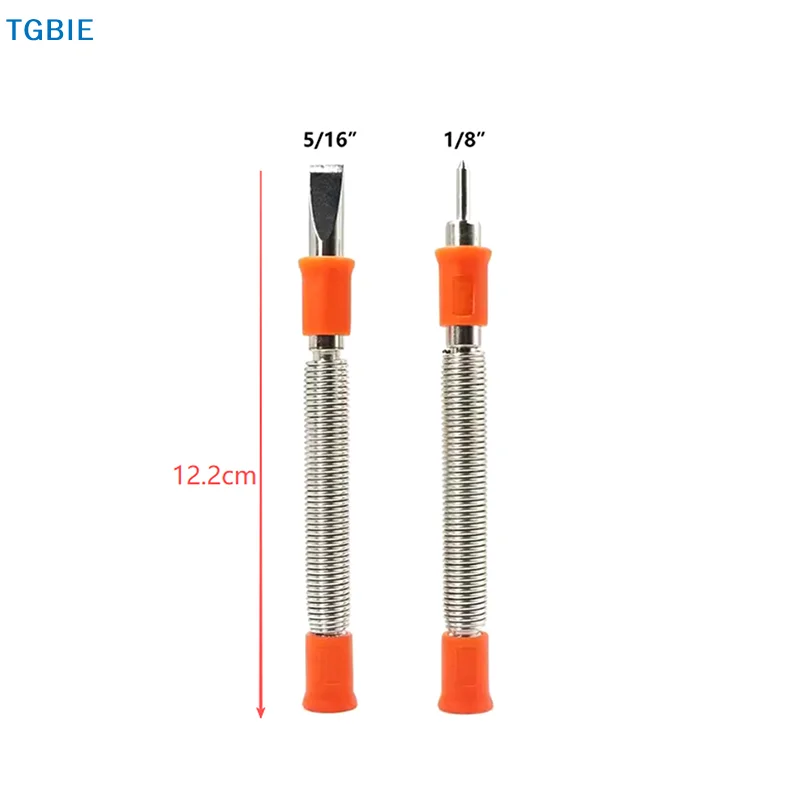Spring-Loaded Nail Punch & Chisel Rivet Removal Tool Kit