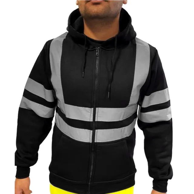 Hi Vis Reflective Pullover Hoodie