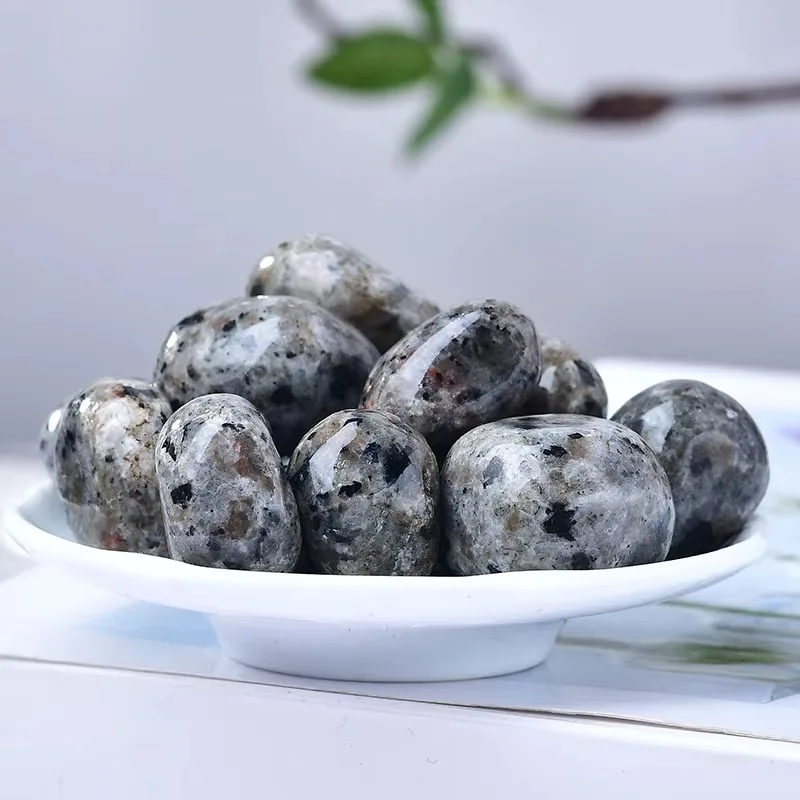 Wholesale new arrival crystal raw quartz yooperlite tumble stone rough yooperlite polished stone healing stone for fengshui 4