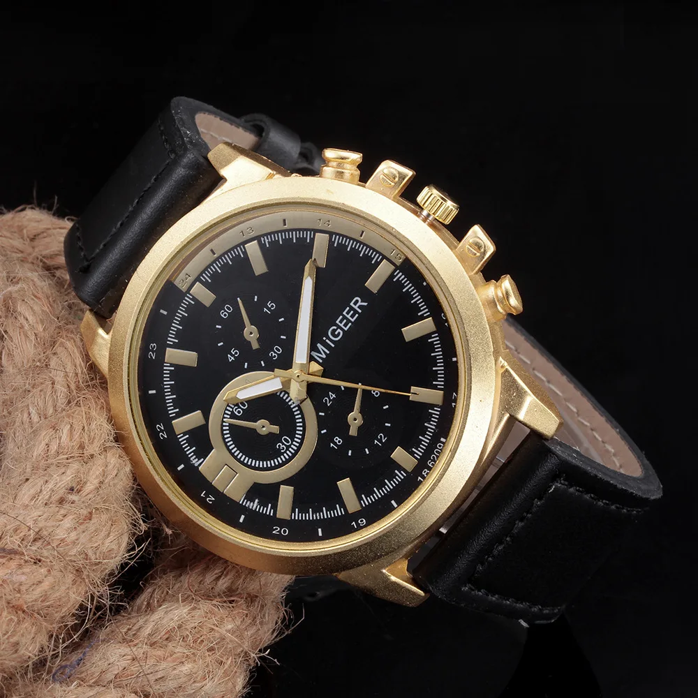 

Hot 2021 Watch Men's Belt Quartz Watch Geneva Blast Fashion Leisure Watch Business Watch Bulk Items Wholesale Luxury Watch