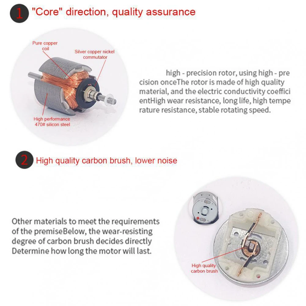 DC Gear Motor JGA25-370 12V Gear Motor DC Reducer High Torque 22RPM-1360RPM Speed