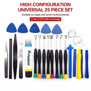 Kit di strumenti di riparazione della leva dello schermo di apertura dello smontaggio del telefono universale strumenti di cacciavite per telefono professionale per iPhone Samsung Xiaomi