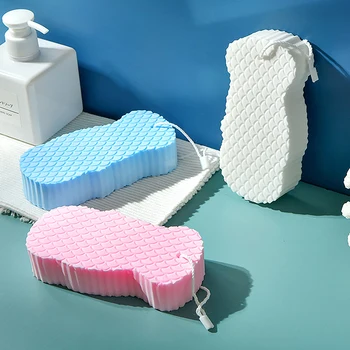 Spugna da bagno spugna per uso domestico Scrub per il corpo bagno Scrub esfoliante spugna doccia spazzola per la pelle del corpo spugna per la rimozione della pelle morta pulita