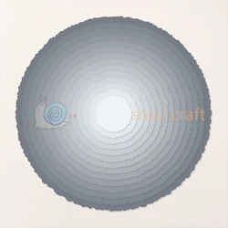 New Mini Catalog Deckled Circles Layered Frame Dies For Making Festival Card Scrapbooking Without Clear Stamps