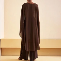 hirigin Châle en mousseline pour femme, cape transparente en maille fluide, poncho court, couvre-robe de soirée, poncho pour mariage et fête 6