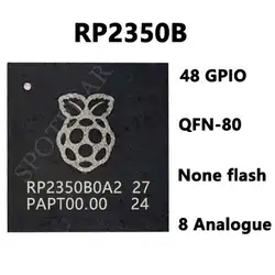 Enhanced ARM Cortex - M33 and RISC - V Microcontroller with 520KB SRAM (RP2350B)