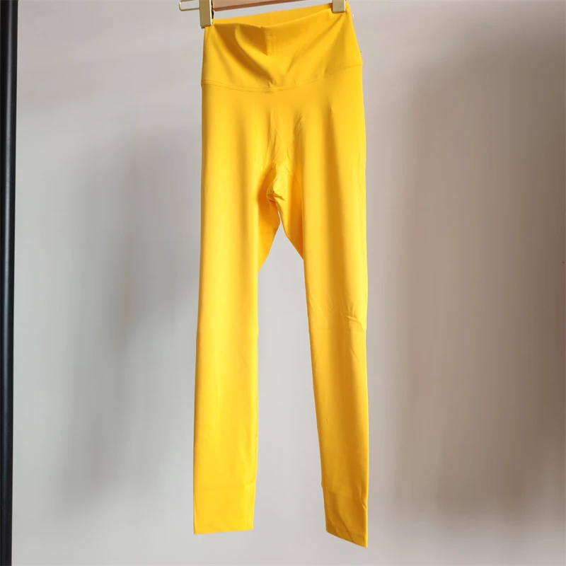 Gym Women's Leggings Stretch Solid Color Yoga Pants Sexy High Waist Pilates Tight Pants Running Exercise Outdoor Casual Pants