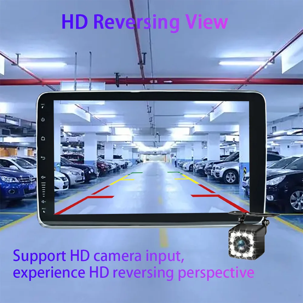 1din Android12 9/10 inch Car Stereo Radio Rotate Touch Screen For Universal Carplay GPS Navigation Bluetooth WIFI autoradio 6 1din Android12 9/10 inch Car Stereo Radio Rotate Touch Screen For Universal Carplay GPS Navigation Bluetooth WIFI autoradio - Image 6