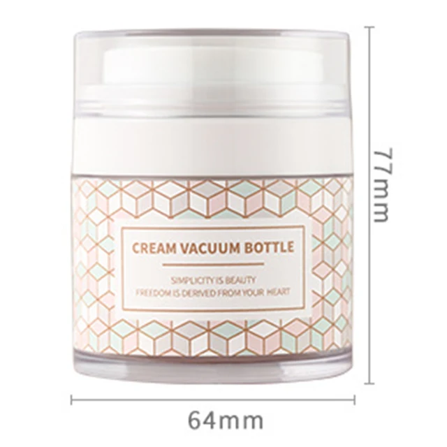 Műanyag Arckrém Palack Hordozható Vákuumkrém Arcszérumhoz - Image 6