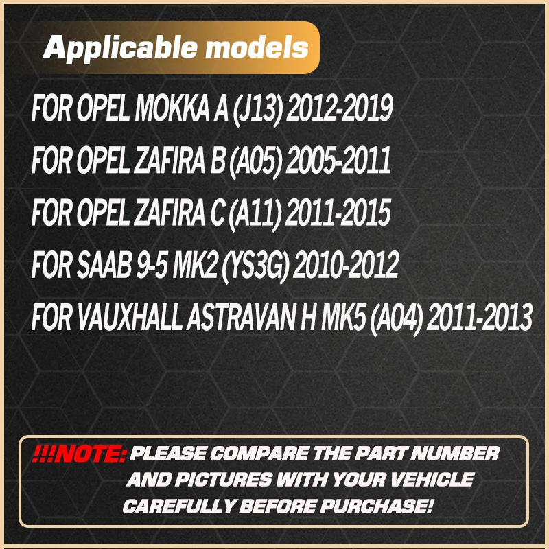For Opel Mokka A Opel Zafira B Saab 9-5 MK2 Vauxhall Astravan H MK5 PDC Backup Reverse Parking Distance Control Sensor 13394368